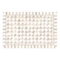 Mocha Check 2' x 3' Floor Mat