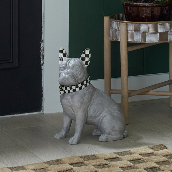 Courtly Check French Bulldog Figurine image number 1