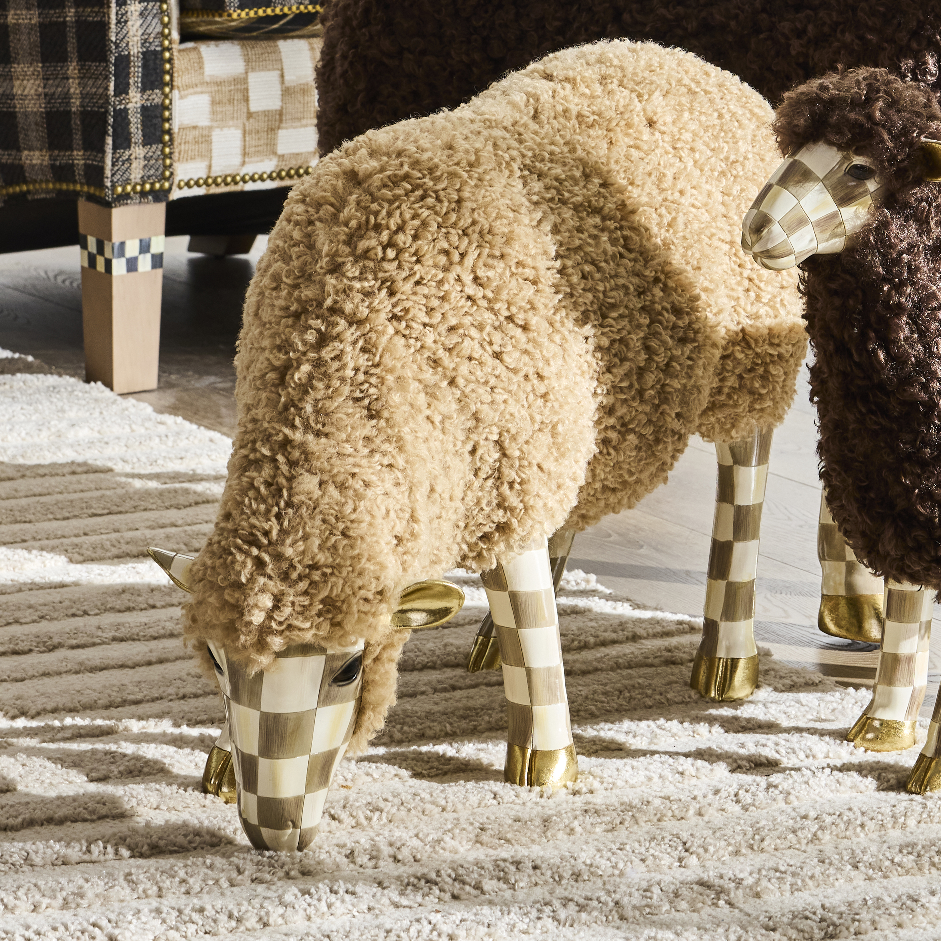 MacKenzie-Childs | Latte Small Sheep