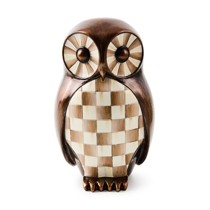 Mocha Check Owl image number 0