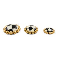 Courtly Check Magnets, Set of 3