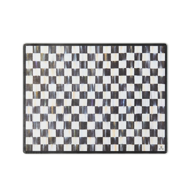 Courtly Check Glass Cutting Boards, Set of 2 image number 1