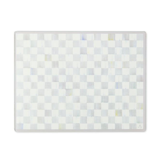 Sterling Check Glass Cutting Boards, Set of 2 image number 2