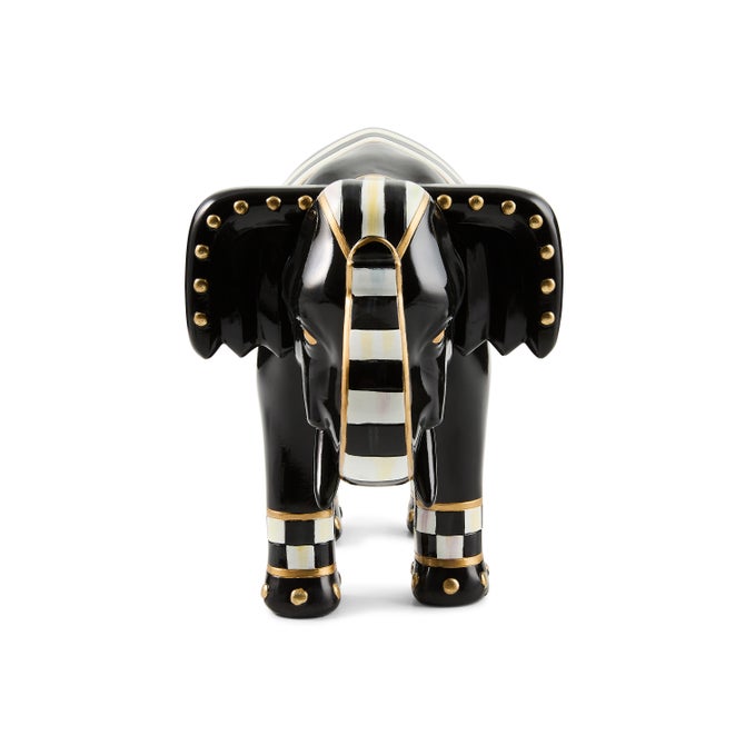 Courtly Check Elephant Figurine image number 2