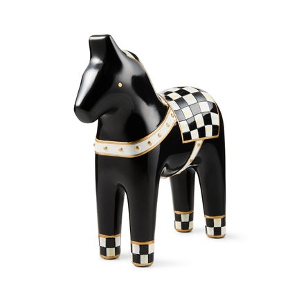 Courtly Large Dala Horse Figurine