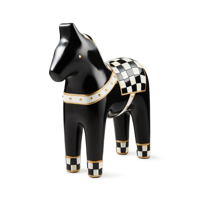 Courtly Large Dala Horse Figurine image number 0