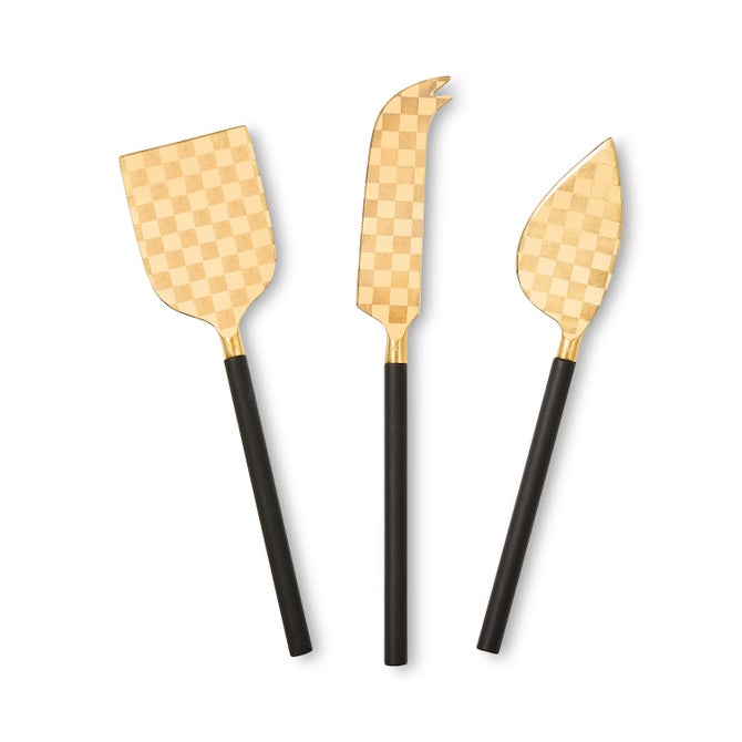 Black Cheese Knife Set image number 0