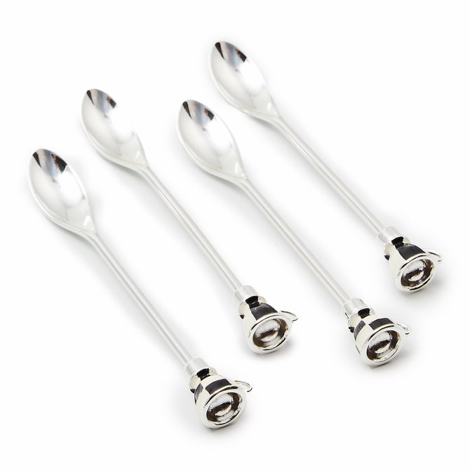 Courtly Espresso Spoons, Set of 4 image number 2