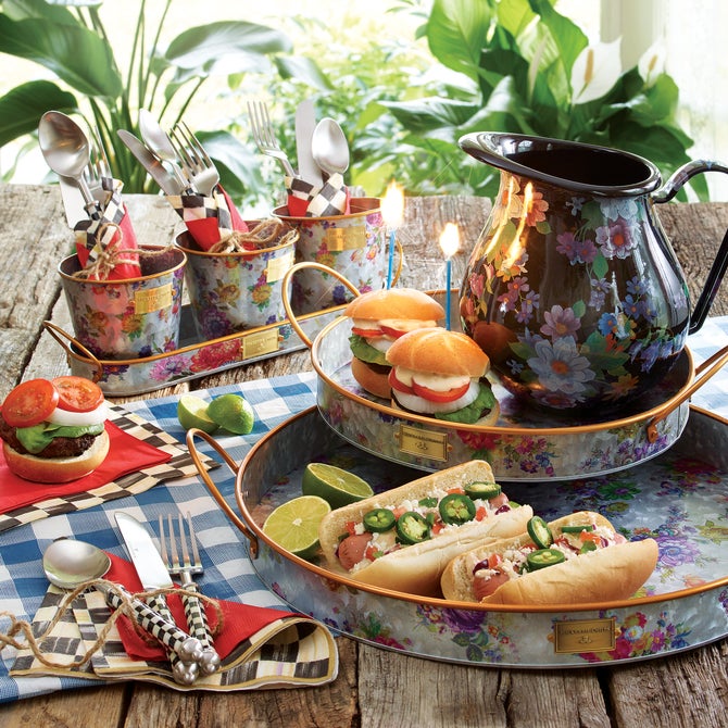 Courtly Check Supper Club 3-Piece Place Setting image number 1