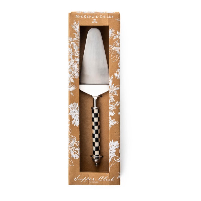 Courtly Check Supper Club Pie Server image number 2