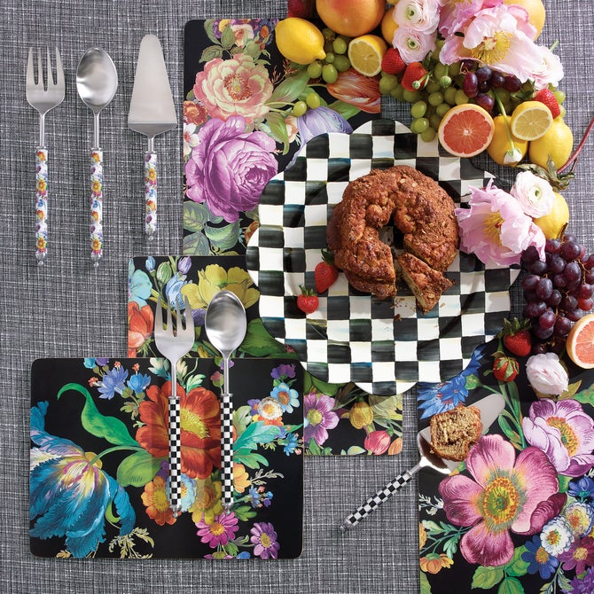 Courtly Check Supper Club Salad Serving Set image number 1