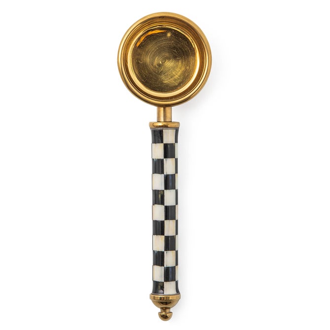 Courtly Check Supper Club Gold Coffee Scoop image number 0