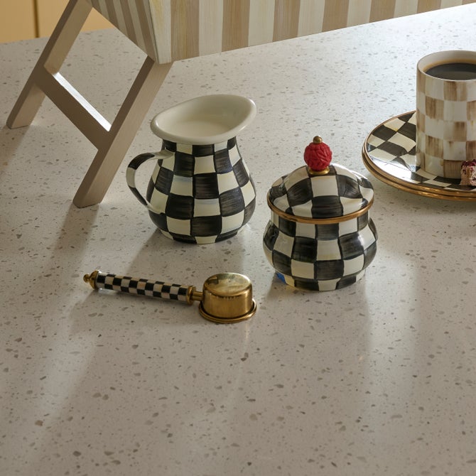 Courtly Check Supper Club Gold Coffee Scoop image number 3