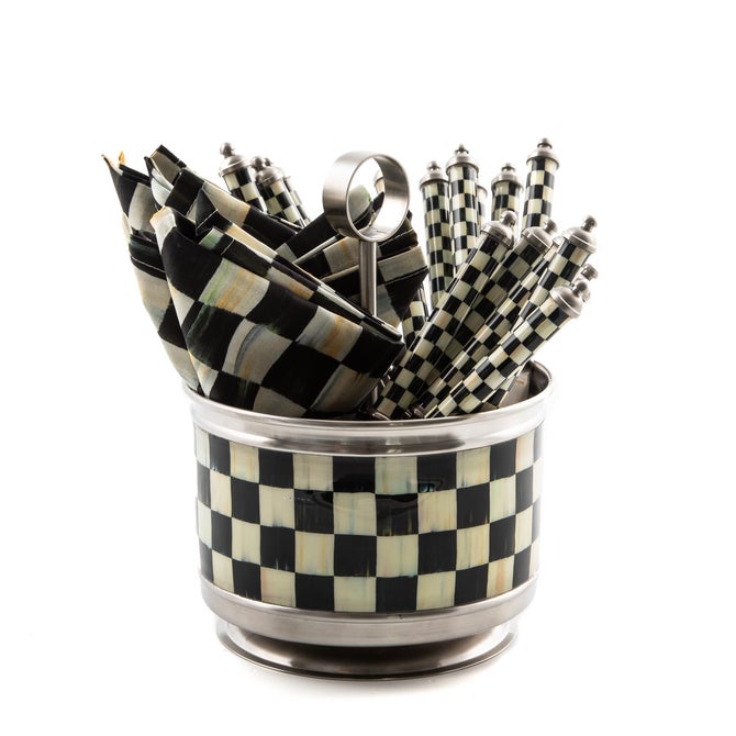 Courtly Check Supper Club Flatware Caddy image number 1