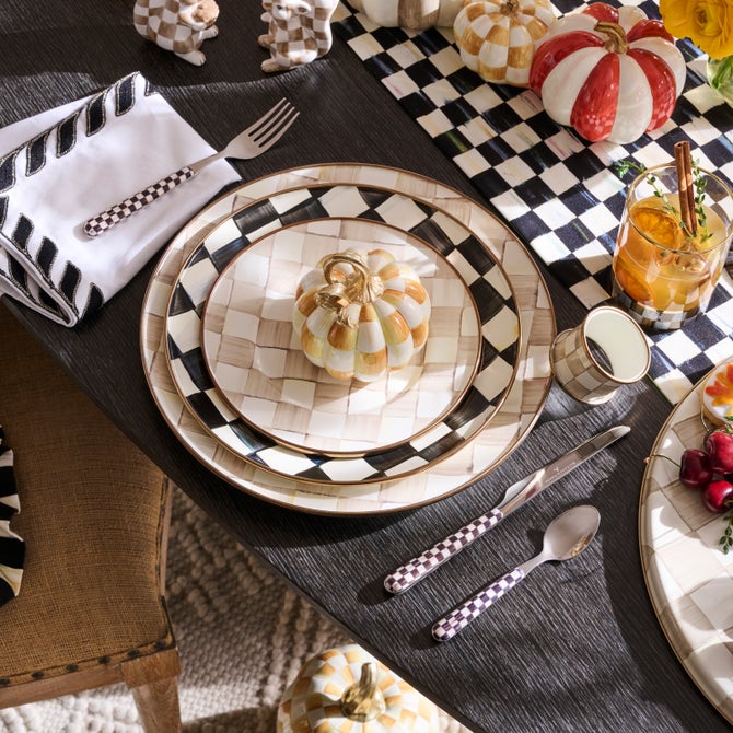 Courtly Check Bistro Flatware 5 Piece Place Setting image number 6