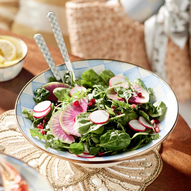 Sterling Check Bistro Salad Serving Set image number 4