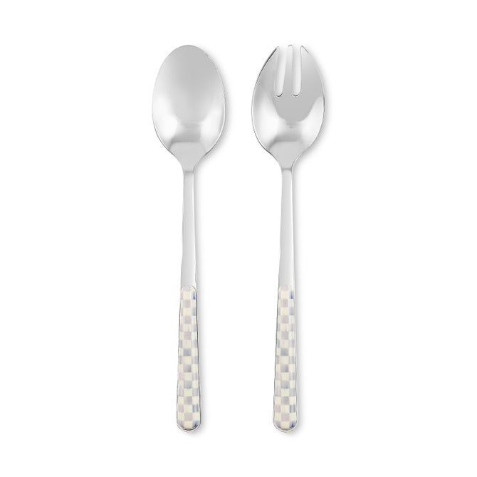 Sterling Check Bistro Salad Serving Set image number 0