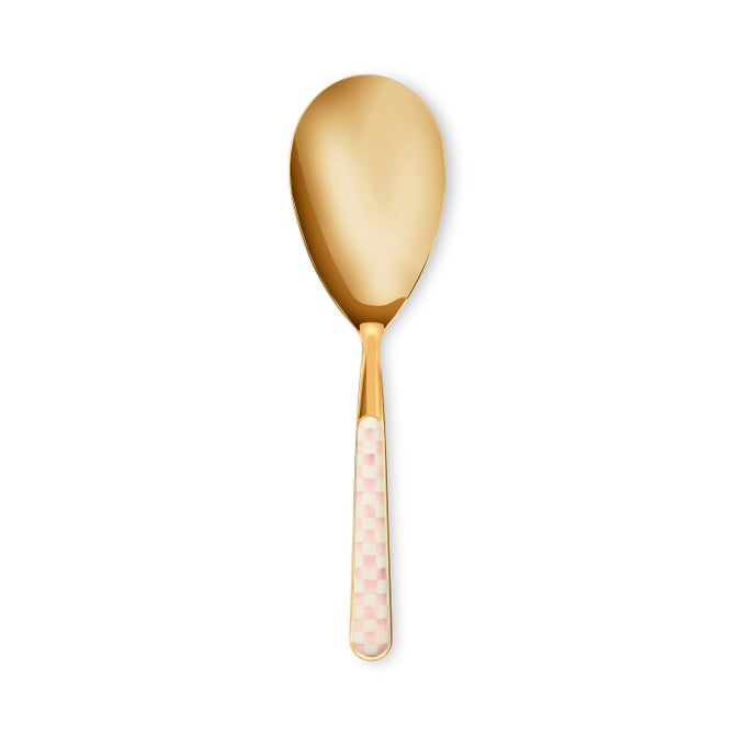 Rosy Check Bistro Serving Spoon image number 0