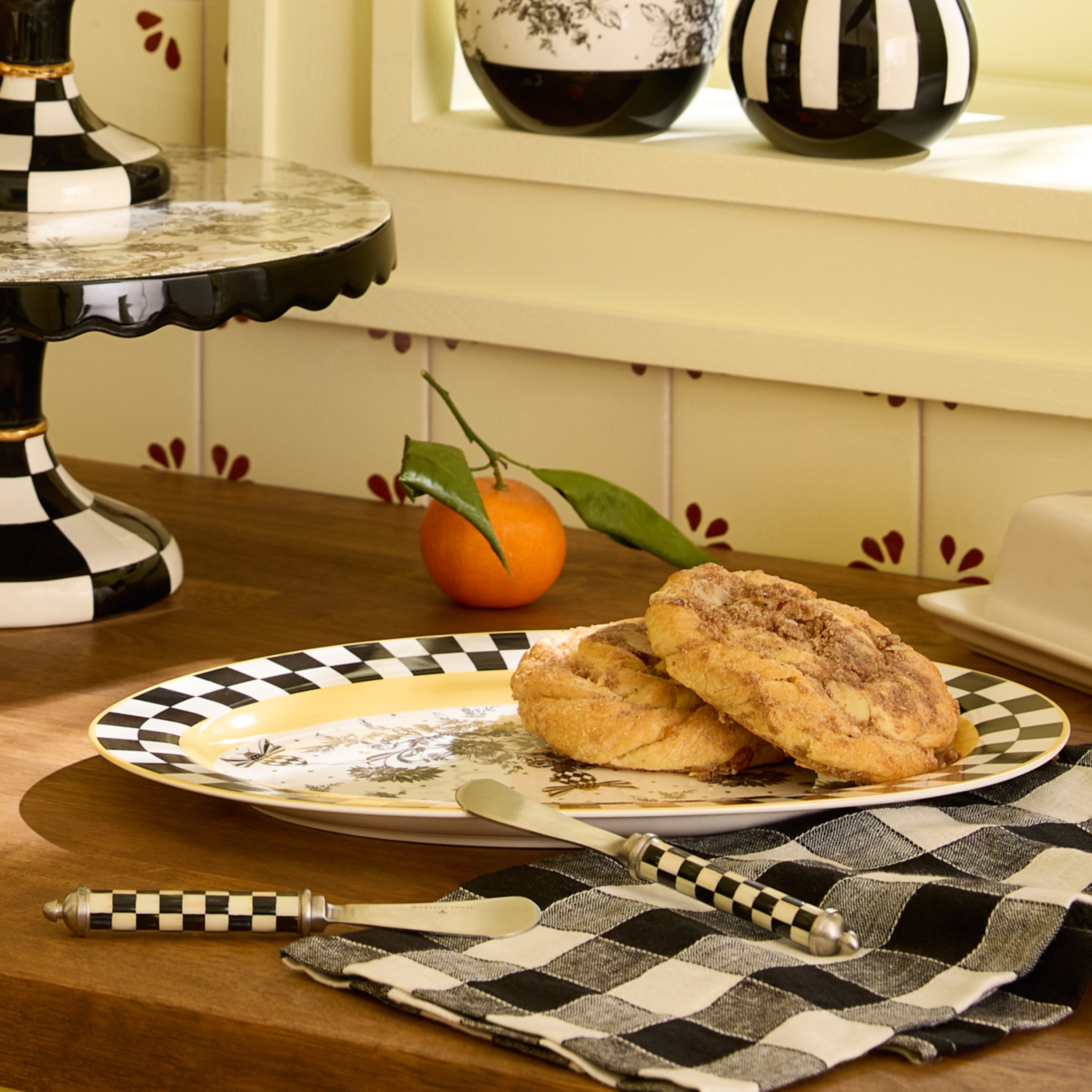MacKenzie-Childs | Courtly Check Bistro Spreaders, Set of 2