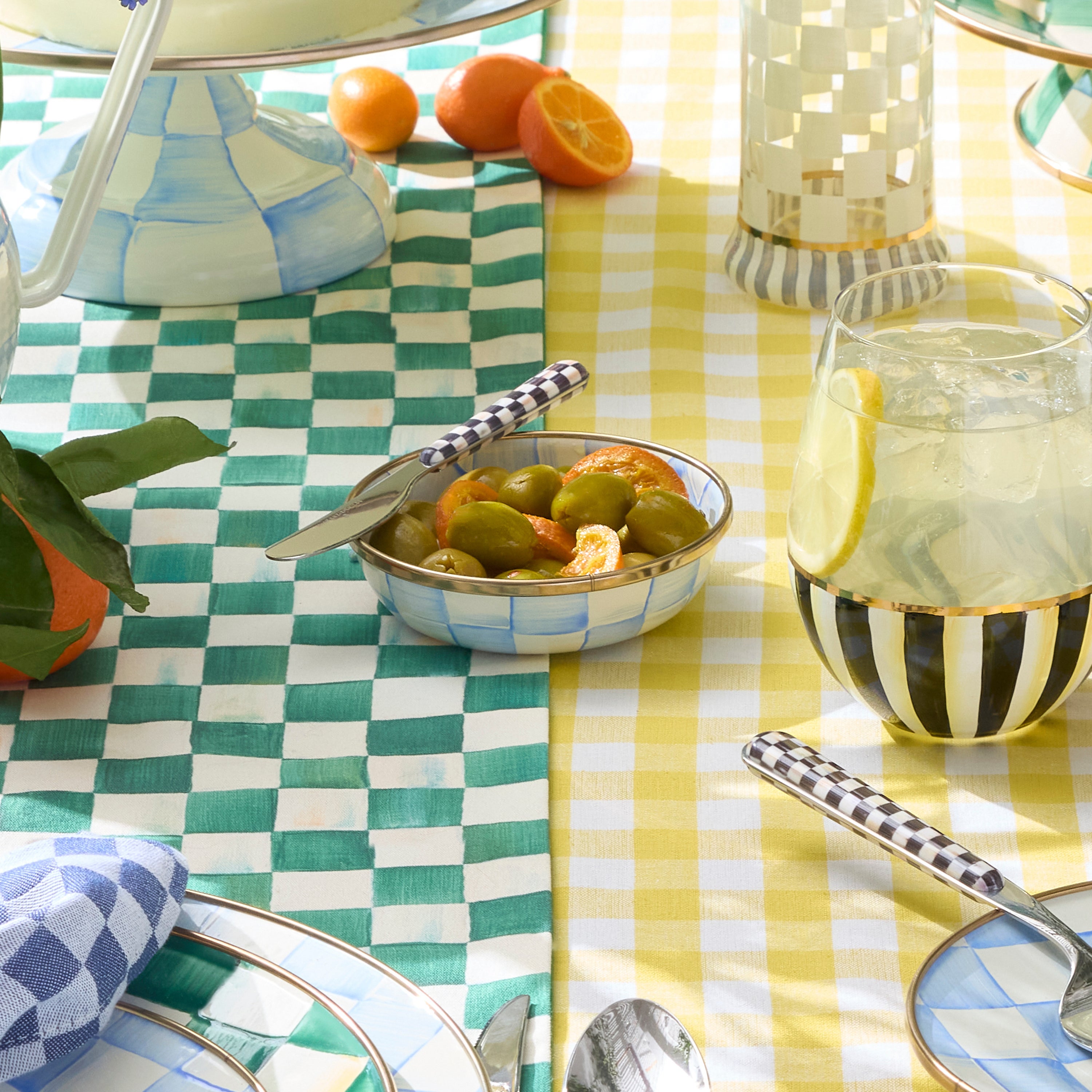 MacKenzie-Childs | Courtly Check Bistro Spreaders, Set of 2
