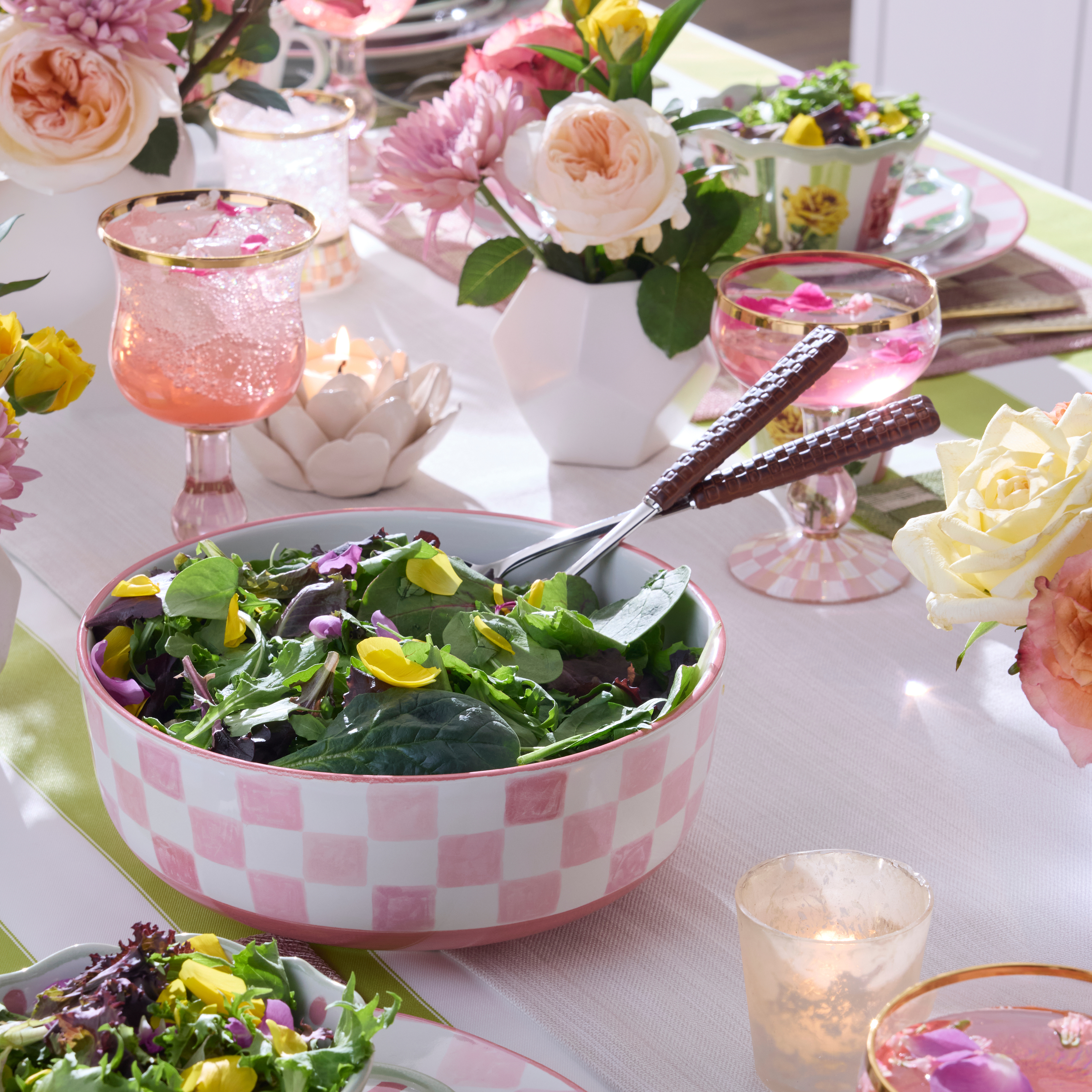 MacKenzie-Childs Salad Serving Set - Thumbnail 2