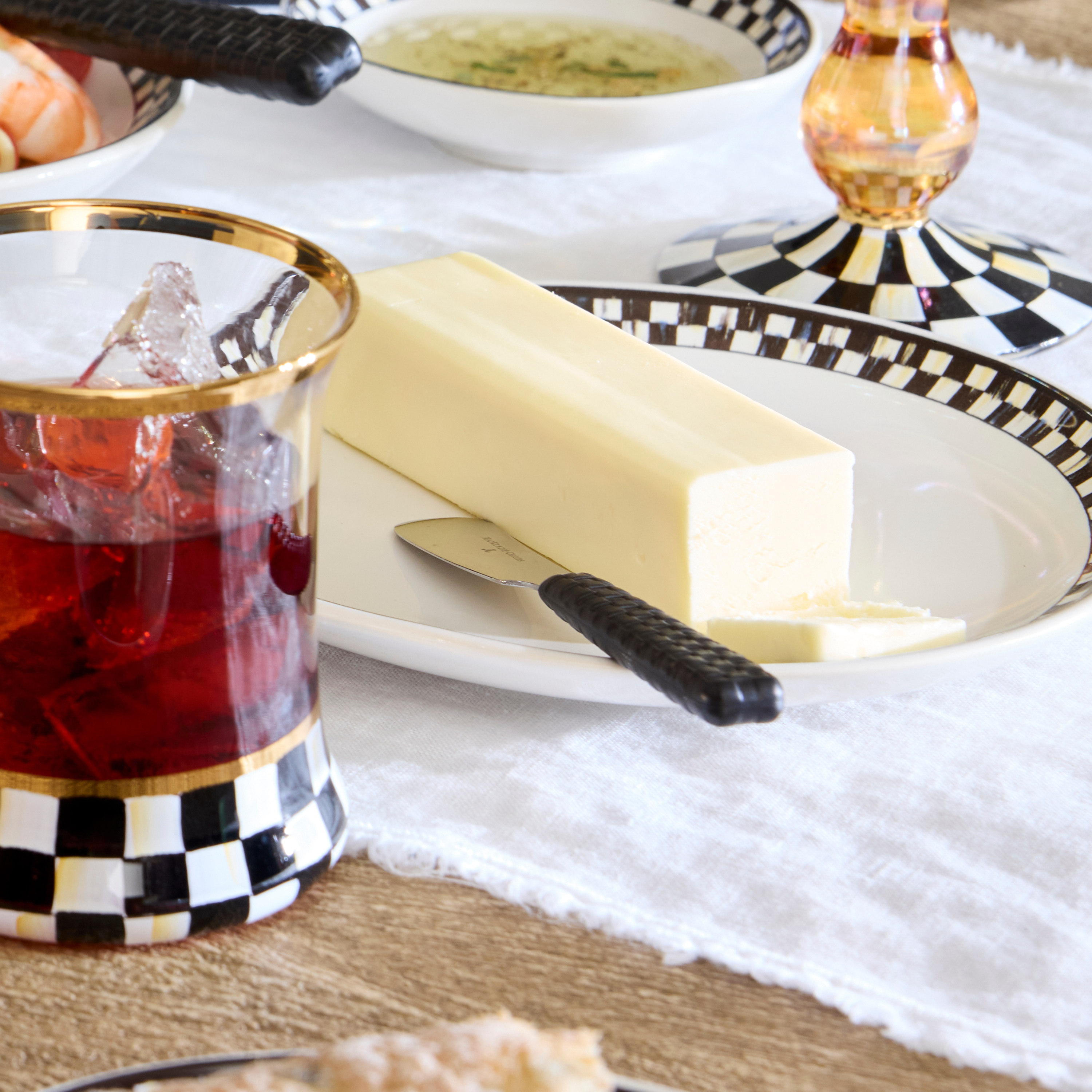 Spick & Span - chiiページ MacKenzie-Childs | Everyday Black Spreader Set