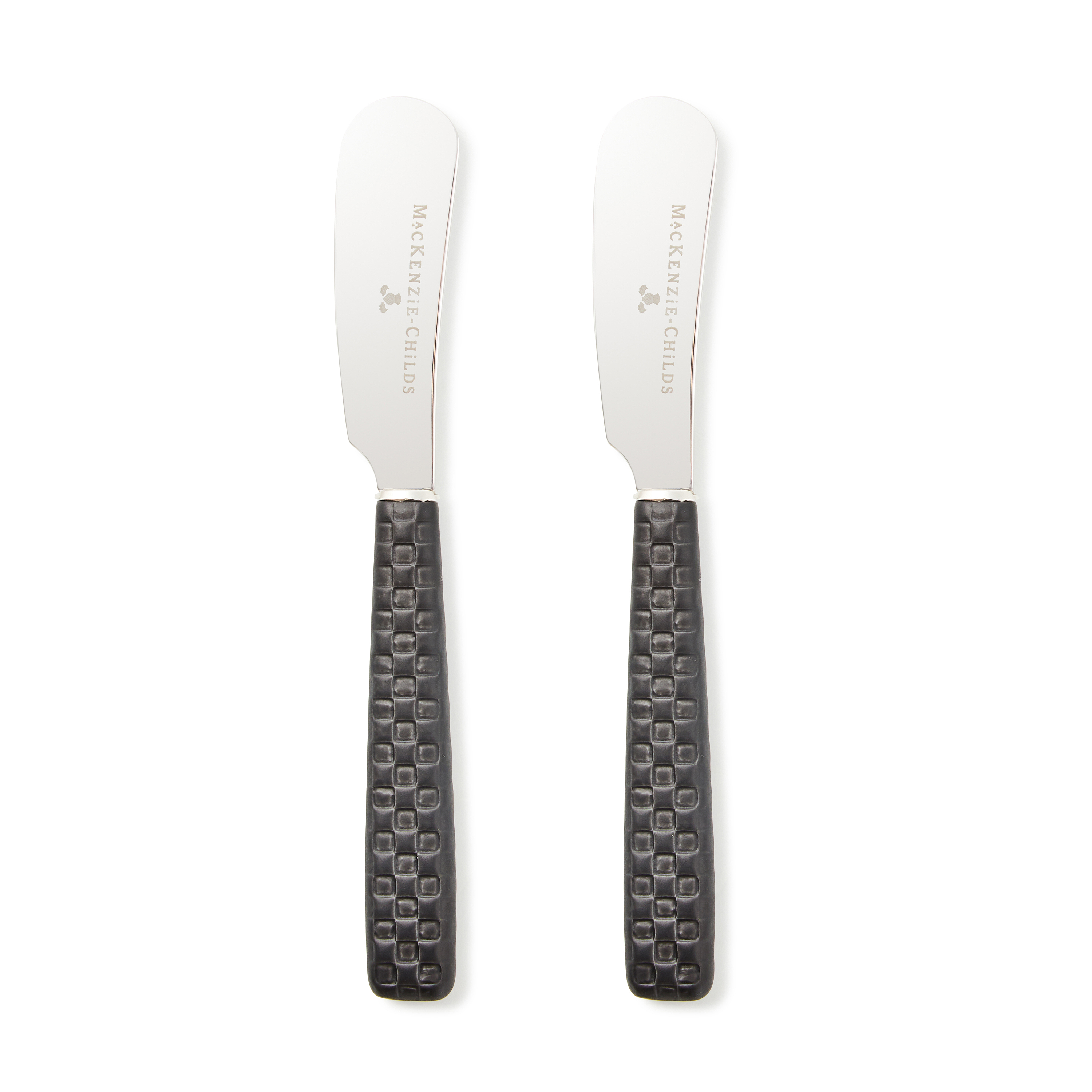 Spick & Span - chiiページ MacKenzie-Childs | Everyday Black Spreader Set