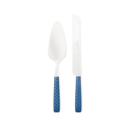 Everyday Indigo Cake Serving Set