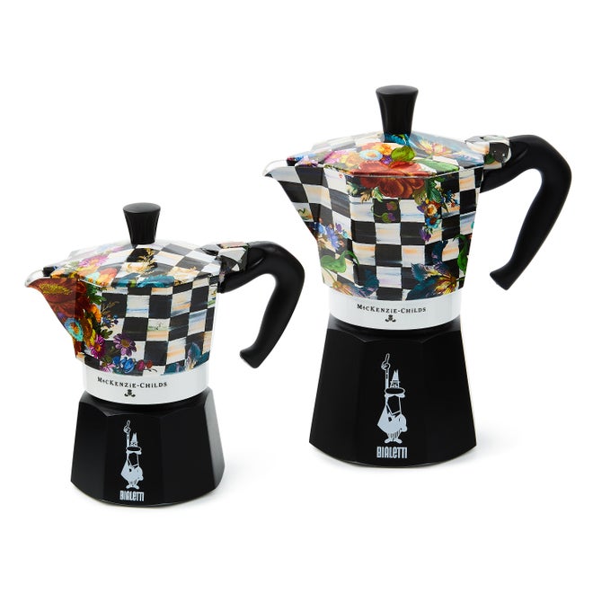 Courtly Flower Market 3 Cup Moka Pot image number 1