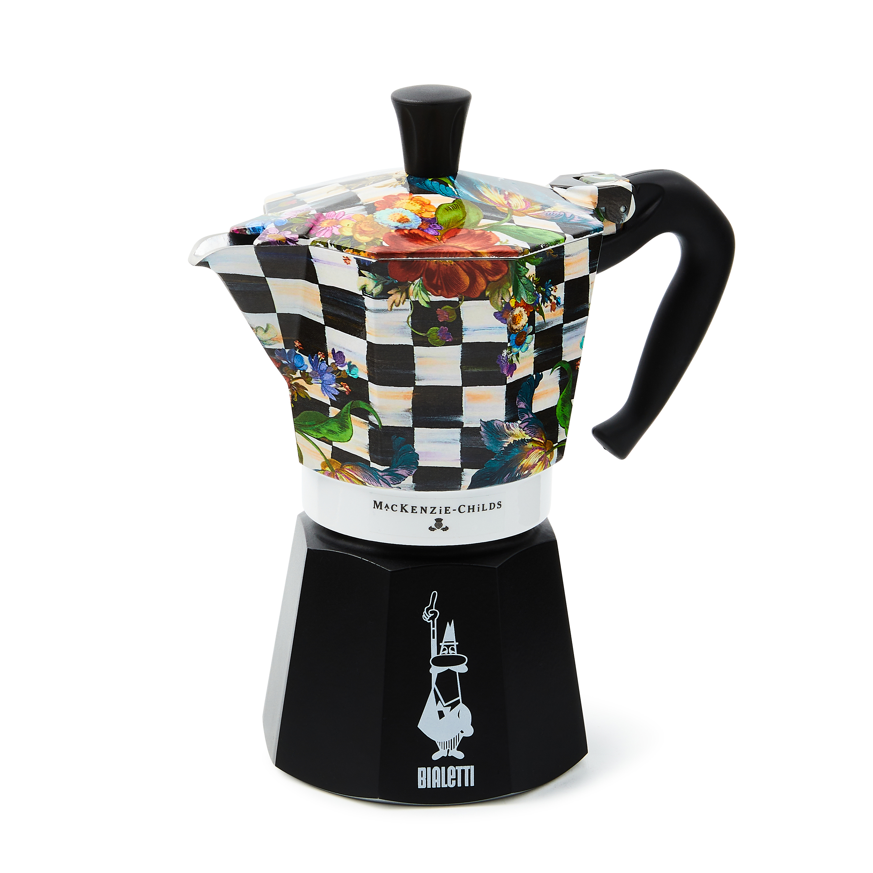 MacKenzie-Childs | Courtly Flower Market 6 Cup Moka Pot