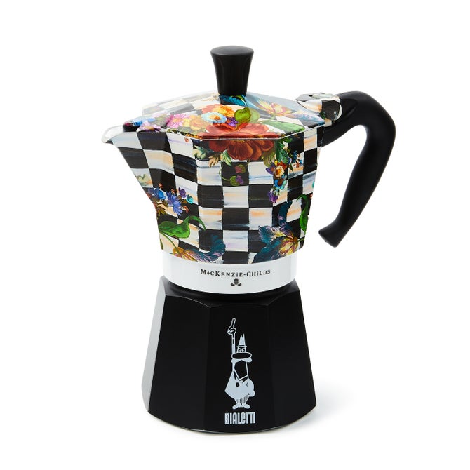 Courtly Flower Market 6 Cup Moka Pot image number 0