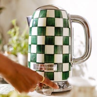 Emerald Check Electric Kettle