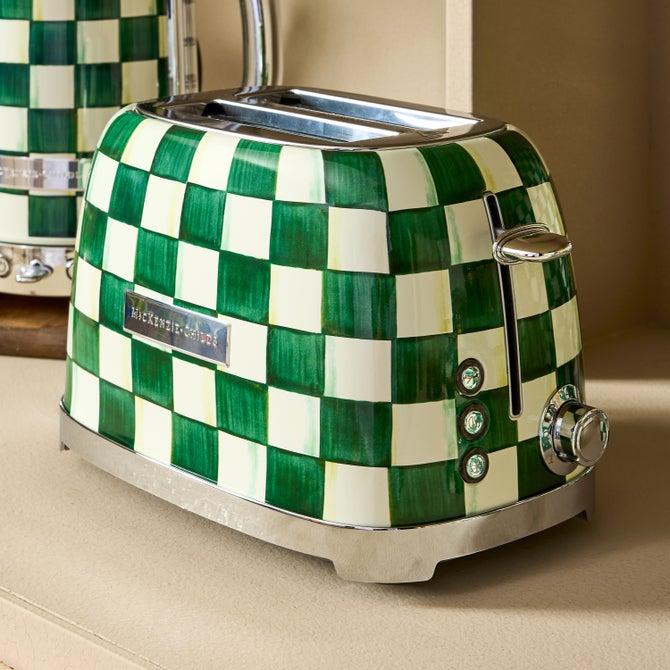 Emerald Check 2-Slice Toaster image number 1