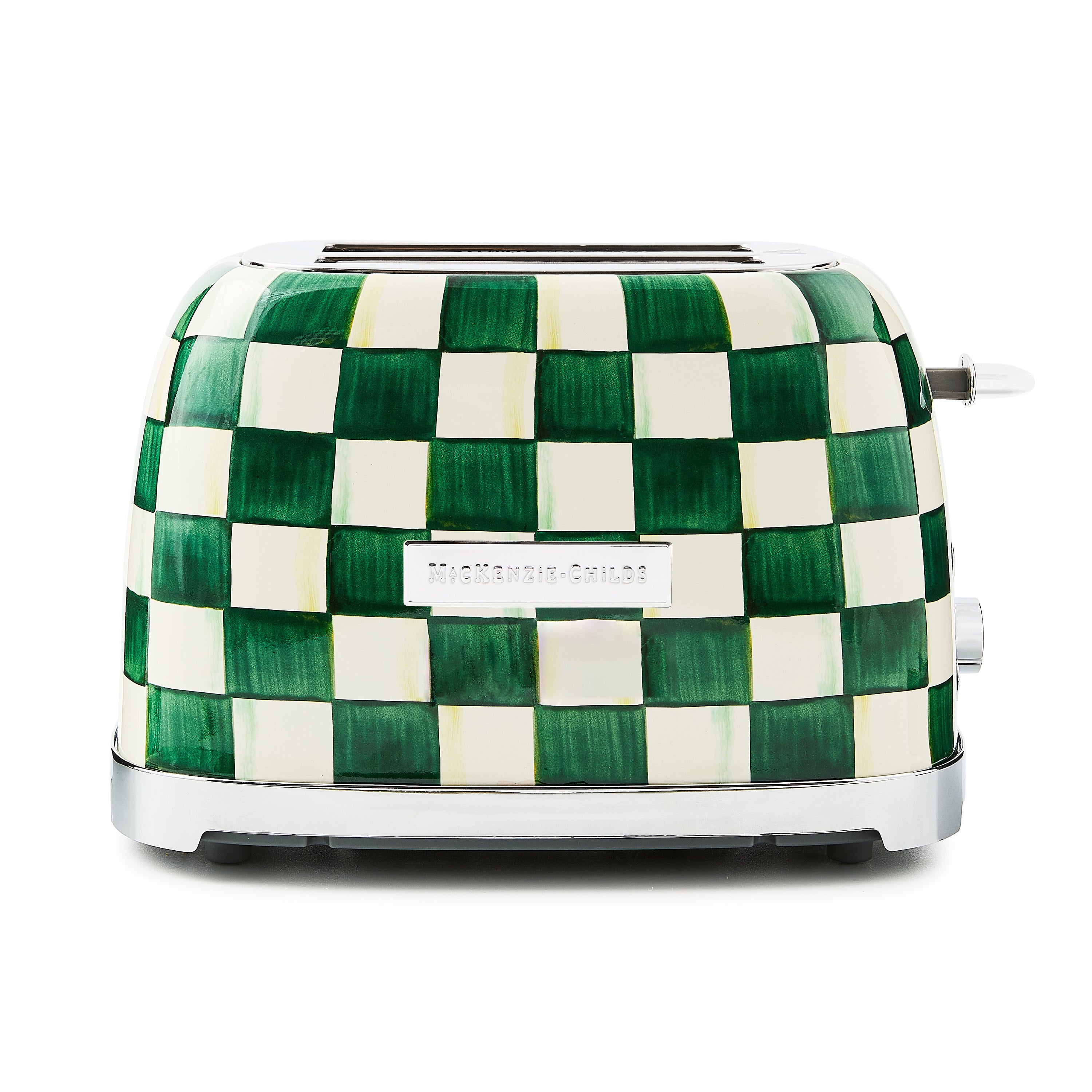 MacKenzie-Childs | Emerald Check 2-Slice Toaster