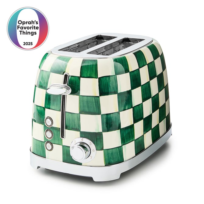 Emerald Check 2-Slice Toaster image number 0