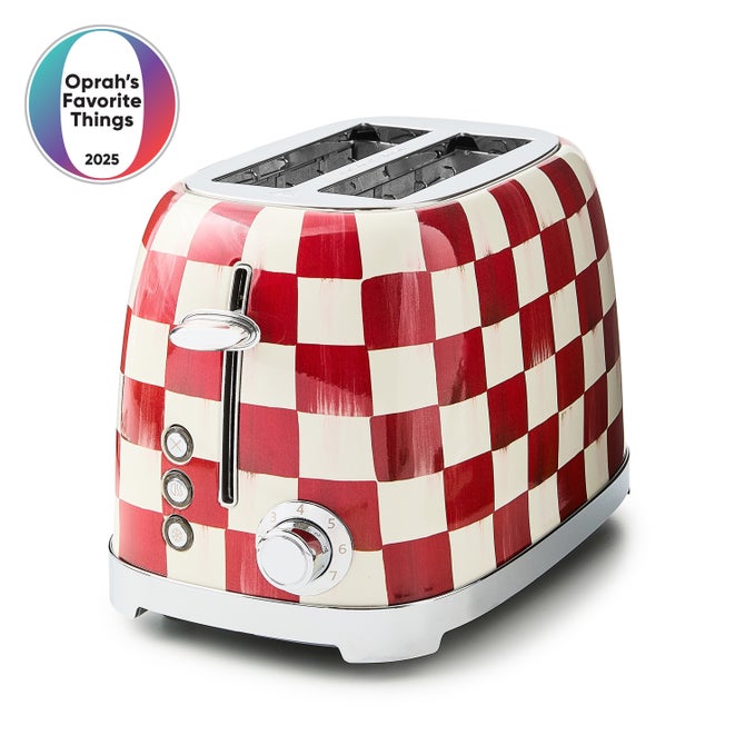 Cherry Check 2-Slice Toaster image number 0