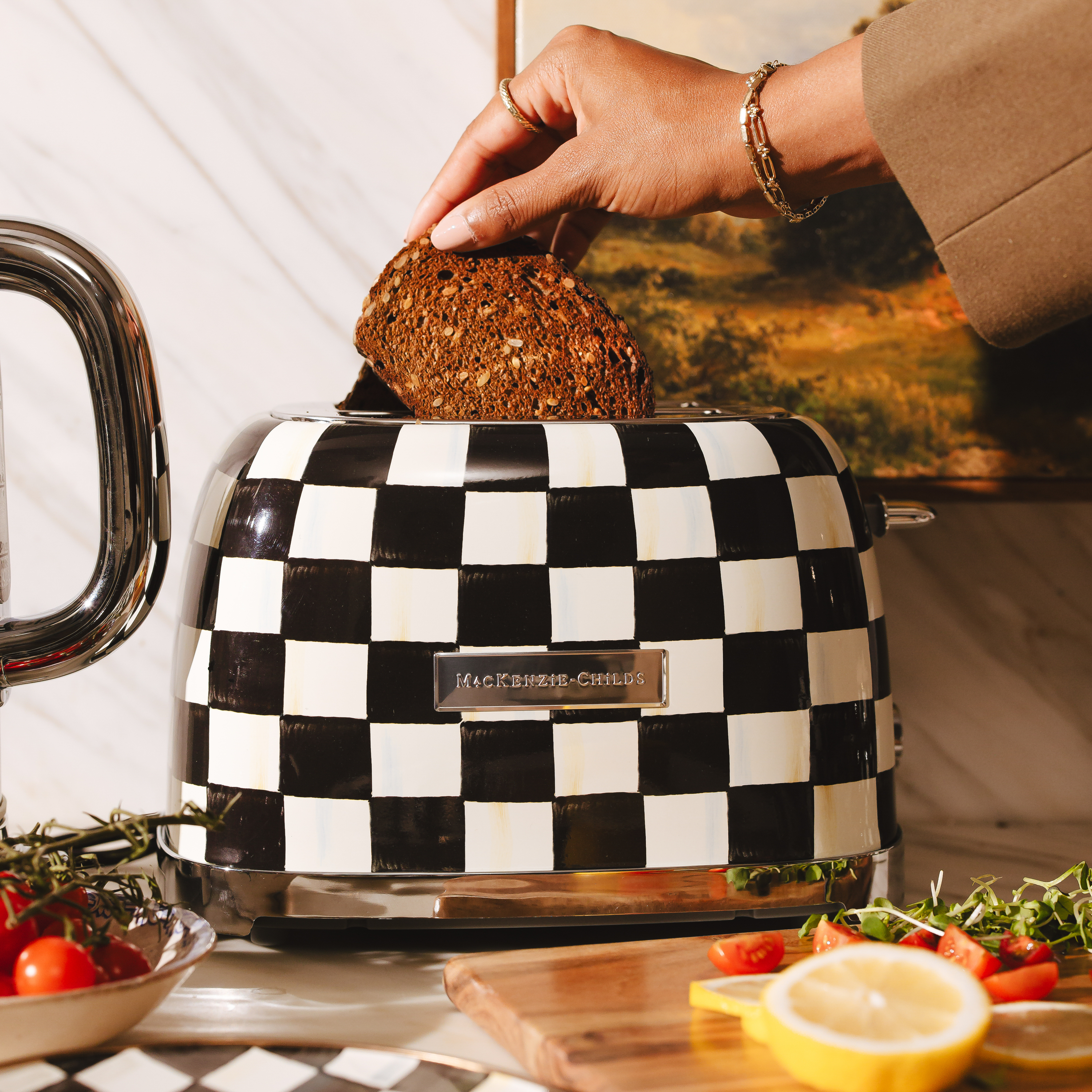 MacKenzie-Childs | Courtly Check 2-Slice Toaster