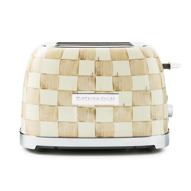 Mocha Check 2-Slice Toaster image number 2