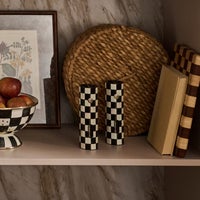 Courtly Check Electric Salt & Pepper Grinder Set