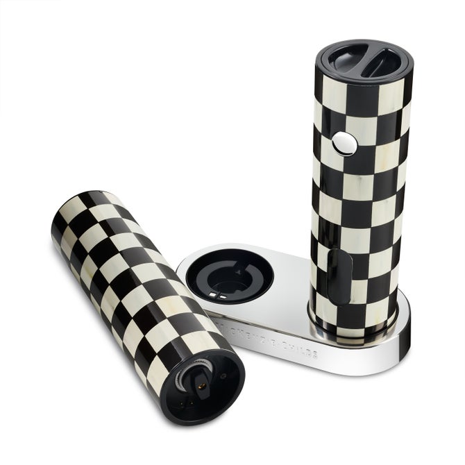 Courtly Check Electric Salt & Pepper Grinder Set image number 4