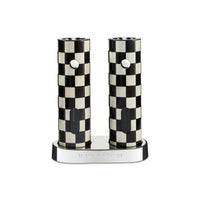 Courtly Check Electric Salt & Pepper Grinder Set