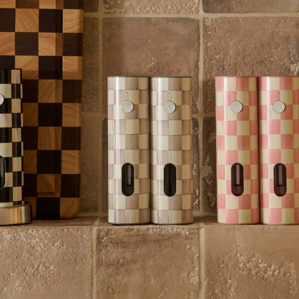 Sterling Check Electric Salt & Pepper Grinder Set