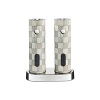 Sterling Check Electric Salt & Pepper Grinder Set
