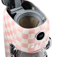 Rosy Check Drip Coffee Maker