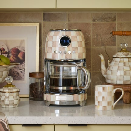 Mocha Check Drip Coffee Maker