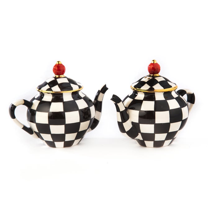 Courtly Teapot Salt & Pepper Set image number 0