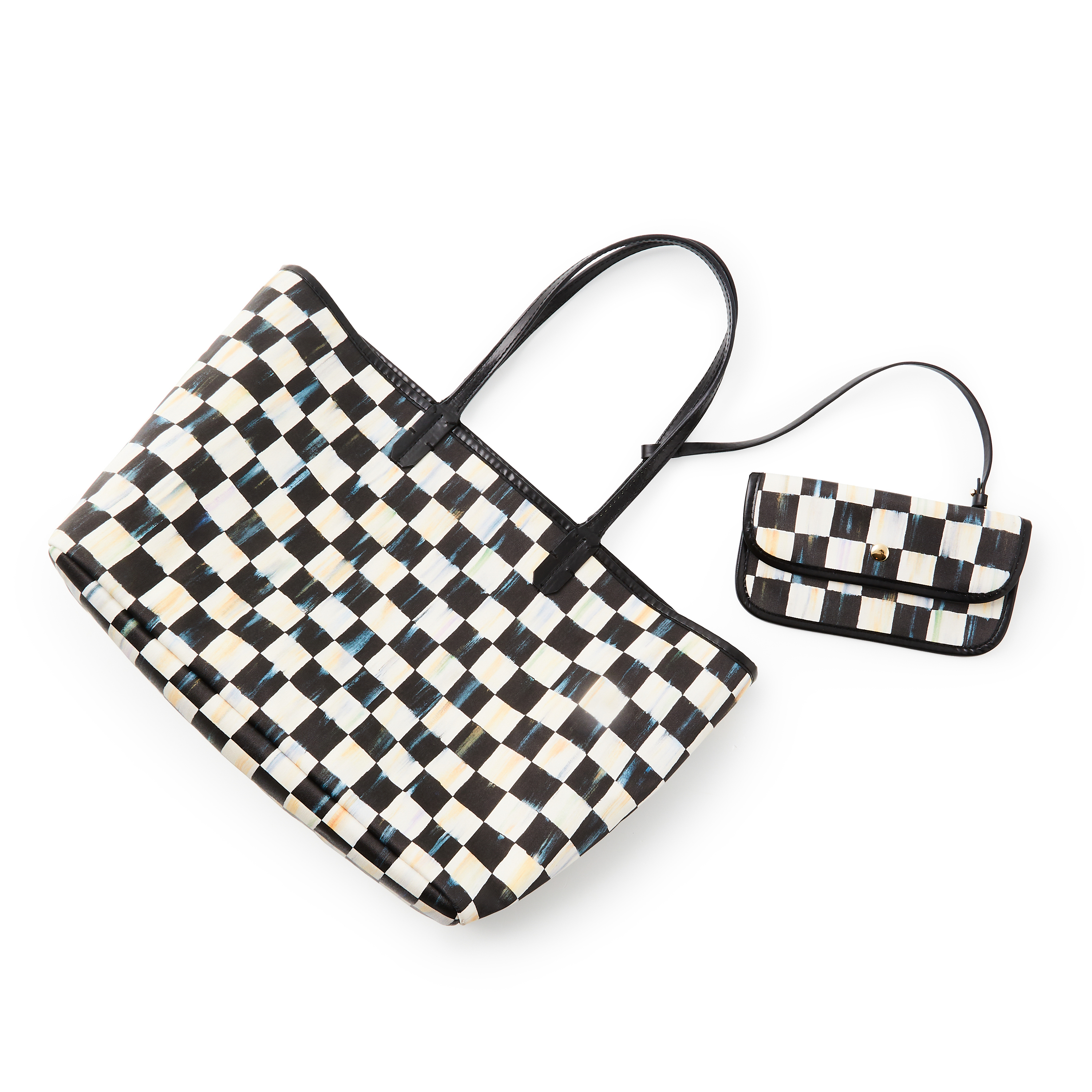 MacKenzie-Childs | Courtly Check Marche Medium Tote