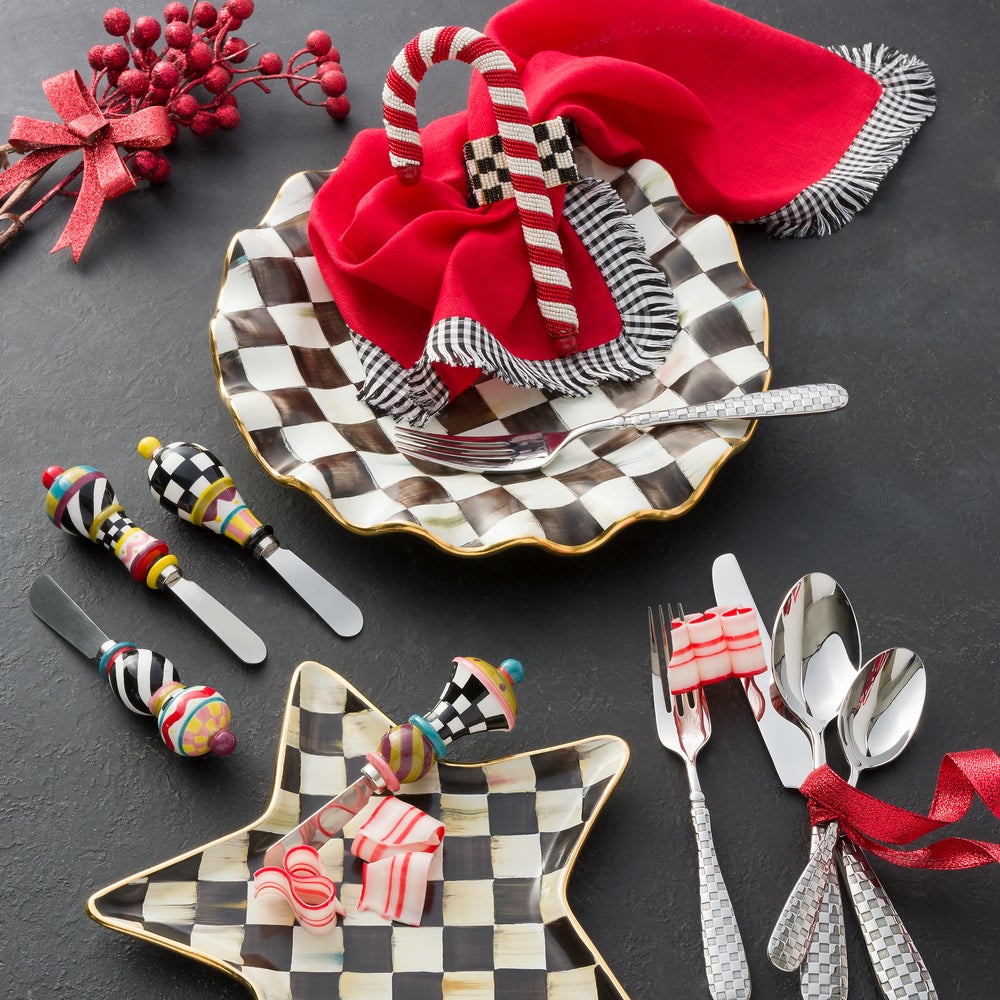 マッケンジーチャイルズ　バターナイフ MacKenzie-Childs | Jubilee Spreaders, Set of 4