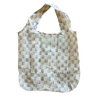 Mocha Check To Go Tote