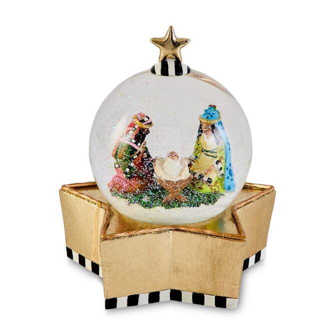 Patience Brewster Nativity Snow Globe image number 3
